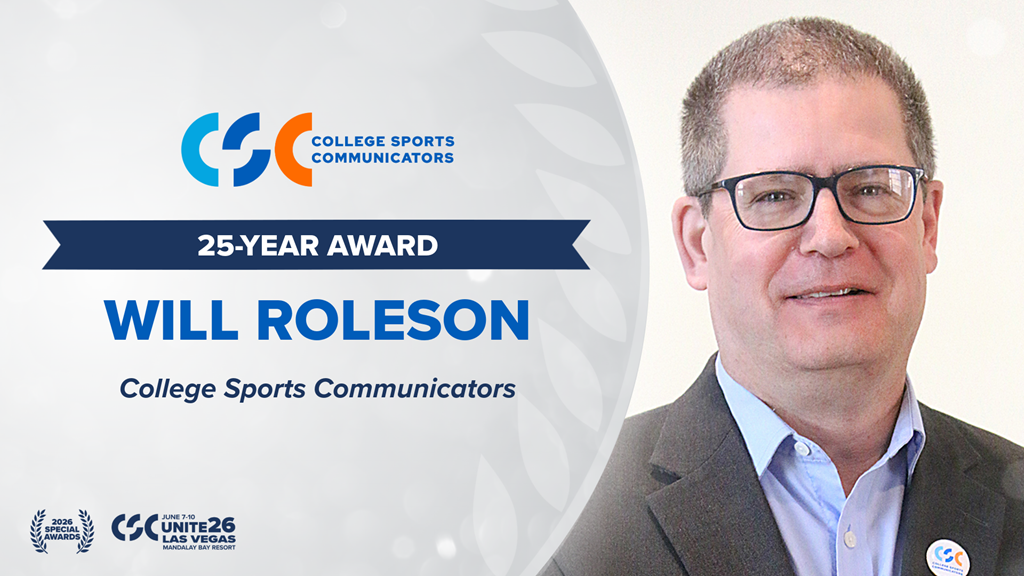 2026 Special Awards Salute: Will Roleson - 25-Year Award